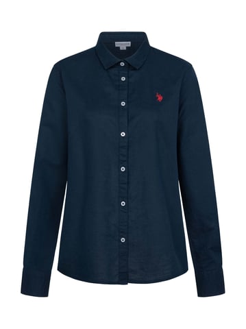 U.S. Polo Assn. women’s linen shirt in linen cotton blend