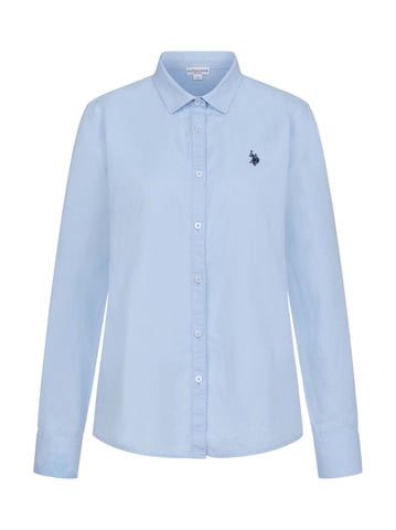 U.S. Polo Assn. women’s linen shirt in linen cotton blend