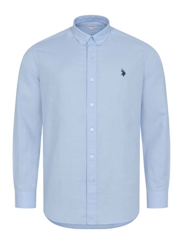 U.S. Polo Assn. men’s linen shirt in linen cotton blend