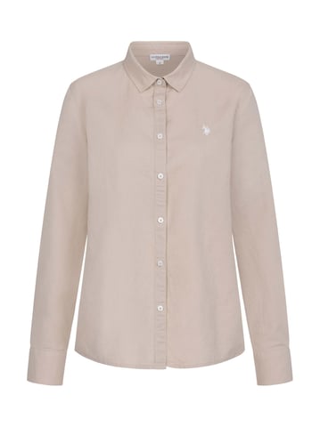 U.S. Polo Assn. women’s linen shirt in linen cotton blend