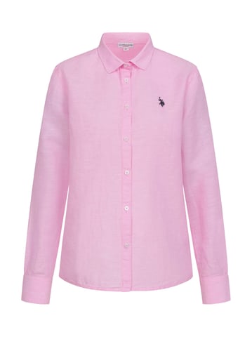U.S. Polo Assn. women’s linen shirt in linen cotton blend