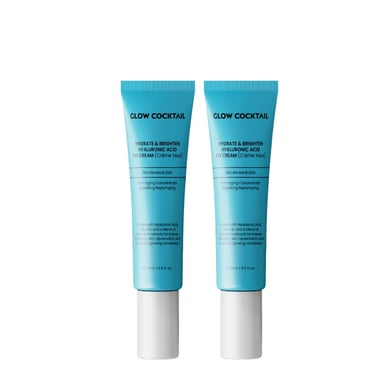2 X Hydrate & Brighten Hyaluronzuur Oogcrème 15ml
