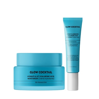Hydrate & Lift Hyaluronzuur Moisturizer 50ml + Hydrate & Verhelder Hyaluronzuur Oogcrème 15ml