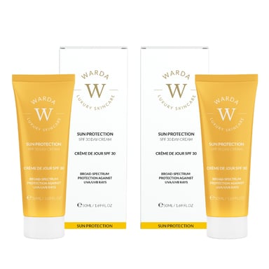 2 x ZONBESCHERMING SPF 30 DAGCRÈME 50ml