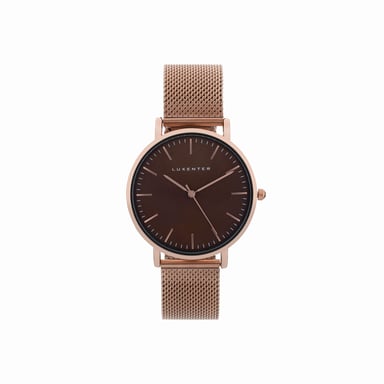 Luxenter watch finished in 18k pink gold - Didia
