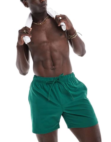 Cotton On stretch swim short evergreen