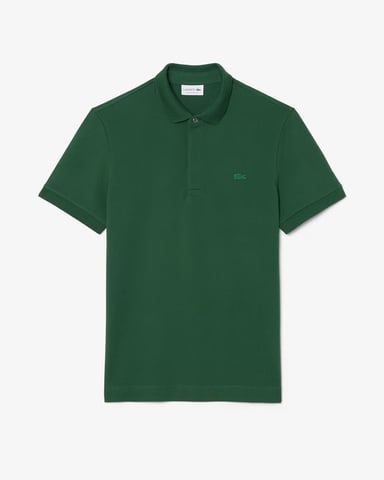 Lacoste Men's Paris Strech Pique Polo Shirt Green