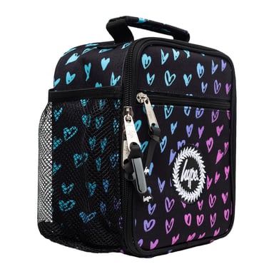 Kinderen Lunchdoos Roze Krabbels Hartjes | Thermisch Geïsoleerde Schooltas 4,5L