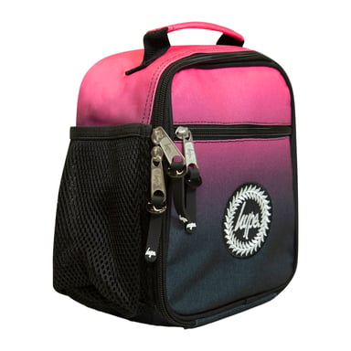 Kinderen Lunchtas Zwart Roze Vervagend | Thermisch Geïsoleerde Schoollunchdoos 4,5L