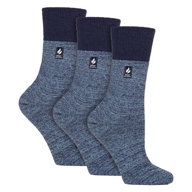 3-Pack Dames Thermosokken Warme Winter Crew Sokken met Geborstelde Binnenkant