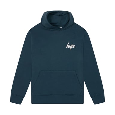 Jongens Teal Hoodie Zachte Casual Kindertrui Comfortable Everyday Wear