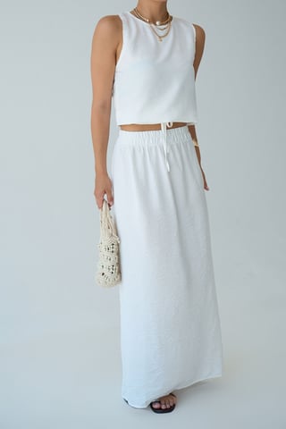 Hoge Taille Wijde Pijpen Twee-Delige Set