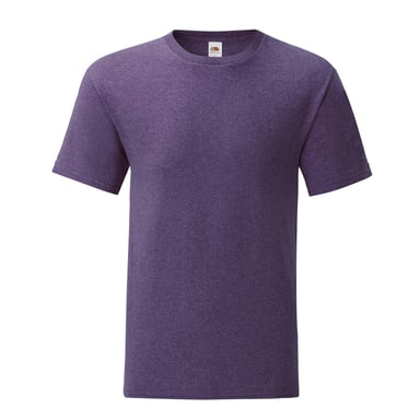 Fruit of the Loom Heren Iconisch 150 T-Shirt (Heide Paars)
