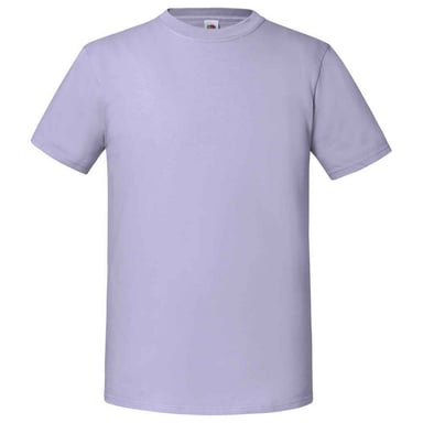 Fruit Of The Loom Mens Iconic 195 Premium Ringspun Cotton T-Shirt (Soft Lavender)