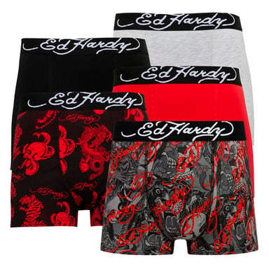 5-Pack Heren Katoenrijke Stretch Athieu Boxers Zachte Ademende Ondergoed