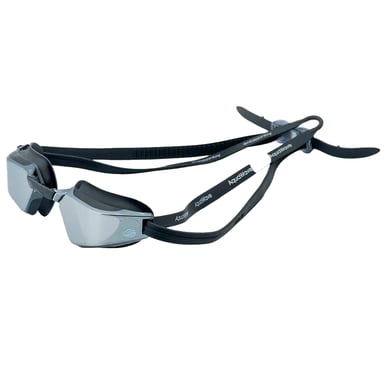 Aquawave Unisex Adult Vectro MC Champ Mirrored Swimming Goggles (Black/Silver)