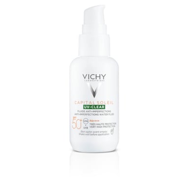 Capital Soleil Uv Clear Daily Photoprotective Fluid Spf50+ 40 ml