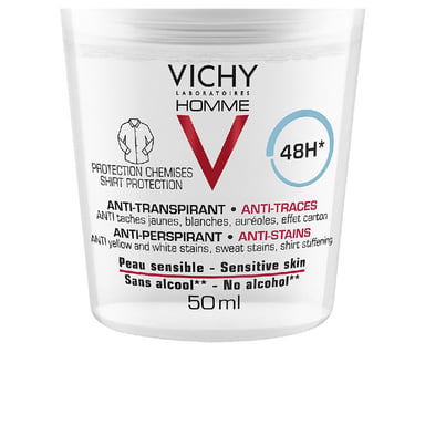 Homme Anti-transpirant Anti-traces 48h Deo Roll-on 50 ml