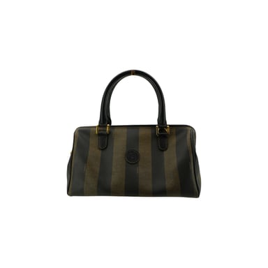 Fendi Vintage stoffen handtas Pequin Boston