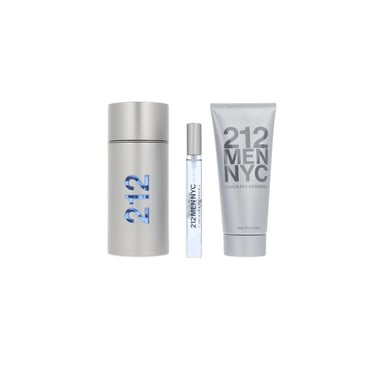 212 Nyc Men 3-piece Case 3 pz