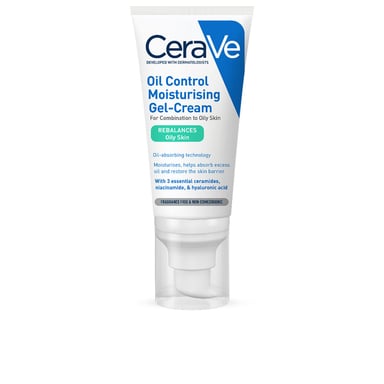 Oil Control Moisturizing Gel-cream For Combination To Oily Skin 52 ml