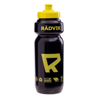 Radvik Biobidonic 650ml Water Bottle (Black/Green)