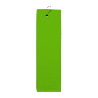 The One Towelling Effen vochtafvoerende golfhanddoek (Kalk groen)
