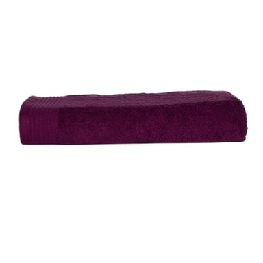The One Towelling Classic Beach Towel (Plum)