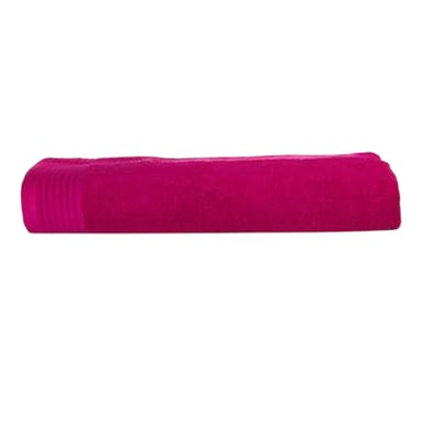 The One Towelling Classic Beach Towel (Magenta)