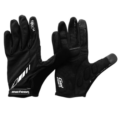 Meteor Full FX10 Cycling Gloves (Black)