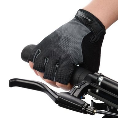 Meteor Unisex Adult Cycling Gloves (Black)