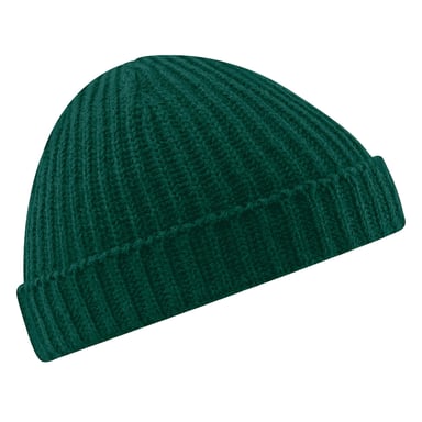 Beechfield Unisex Adult Trawler Beanie (Bottle Green)
