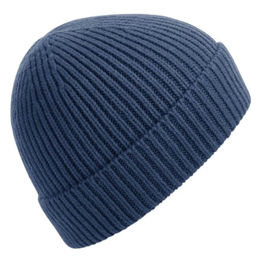 Beechfield Unisex Adult Rib Knit Beanie (Steel Blue)