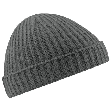 Beechfield Unisex Adult Trawler Beanie (Smoke)