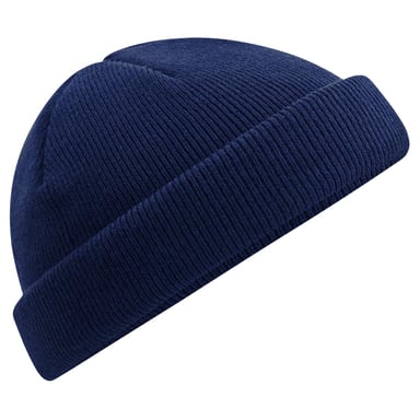 Beechfield Fisherman Mini Gerecycleerde Beanie (Marine Oxford)