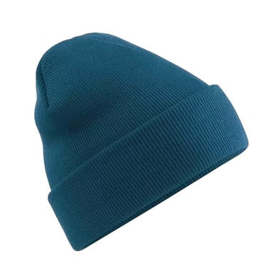 Beechfield Unisex Adults Original Cuffed Beanie (Petrol)