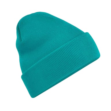 Beechfield Unisex Adults Original Cuffed Beanie (Emerald)