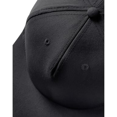 Beechfield Rapper Snapback Pet (Zwart)