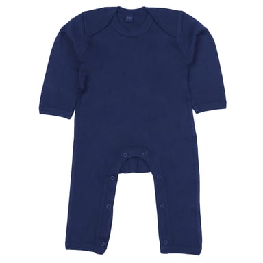 Babybugz Baby Long-Sleeved Babygrow (Nautical Navy)