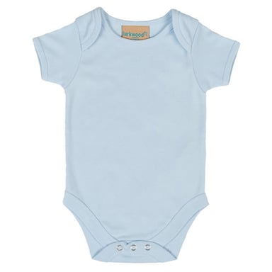 Larkwood Baby Short-Sleeved Bodysuit (Pale Blue)