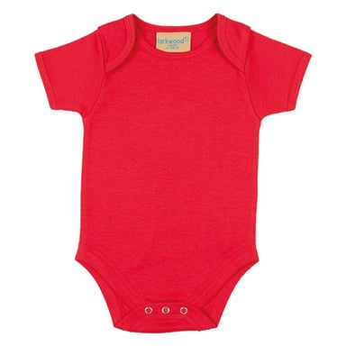 Larkwood Baby Short-Sleeved Bodysuit (Red)