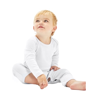 Babybugz Baby Bodysuit (White)