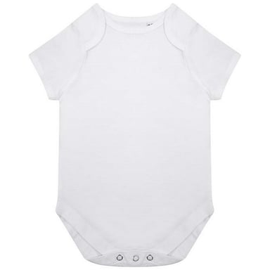 Larkwood Baby Organic Bodysuit (White)
