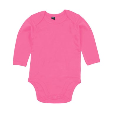 Babybugz Baby Long-Sleeved Bodysuit (Fuchsia)