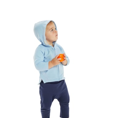 Babybugz Baby Hoodie (Dusty Blue)