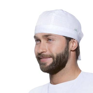 Karlowsky Essentiële effen bandana (Wit)