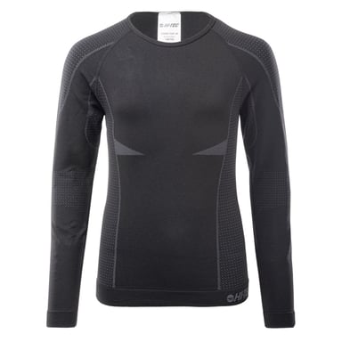 Hi-Tec Childrens/Kids Hikro Thermal Top (Black/Grey)