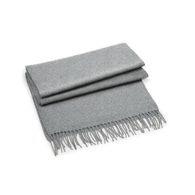 Beechfield Unisex Adult Classic Woven Scarf (Heather Grey)