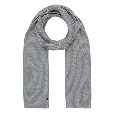 Tommy Hilfiger Childrens/Kids Plain Knitted Scarf (Grey)