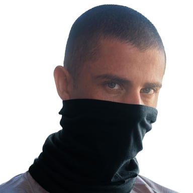 Beechfield Morf Merino Wool Snood (Black)